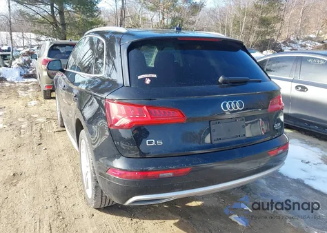 2018 Audi Q5 2.0T Premium/2.0T Tech Premium from USA, damaged, VIN WA1BNAFY4J2009748